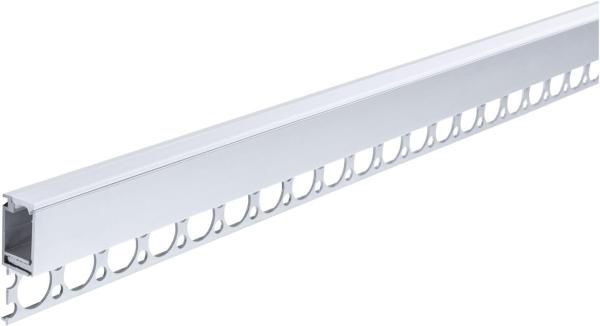 Paulmann 78404 LumiTiles LED Strip Einbauprofil Top 1m Alu eloxiert Satin