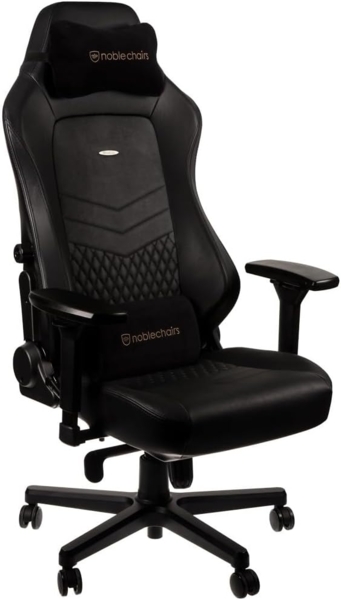 Noblechairs Gaming-Stuhl HERO Echtleder Schwarz
