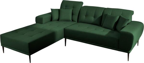 Ecksofa Dretos (Farbe: Samoa 6, Seite: Links)