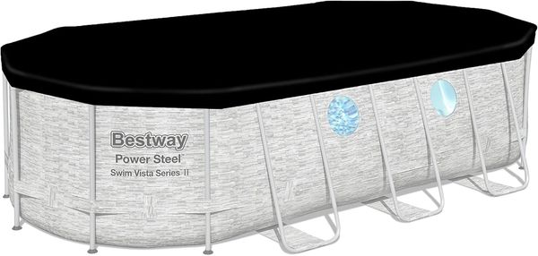 Bestway 'Power Steel Swim Vista Series 549 x 274 x 122 cm' Frame Pool Komplettset Bild 10