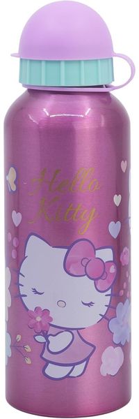 Hello Kitty Aluminium Trinkflasche 530 ml – Kinderflasche für Schule & Freizeit
