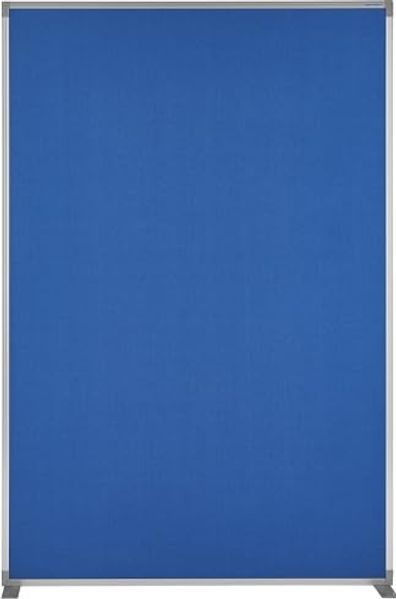 magnetoplan 1103803 Raumteiler Textil, mit Aluminiumrahmen