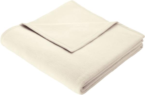 Biederlack Tagesdecke Kuscheldecke 150 x 200 cm Uno Soft natur