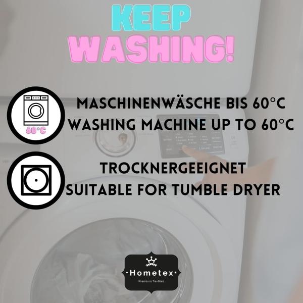 Hometex Premium Textiles Spannbettlaken Premium Boxspringbett Spannbetttuch ideal für Wasserbett und Matratzen, Jersey, Gummizug: Rundumgummizug, Spannbettlaken Premium Qualität 190 g/m², Gekämmte Baumwolle Bild 8