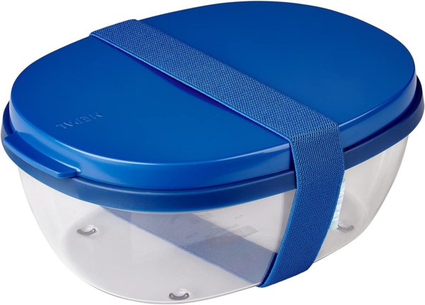 Mepal Salatbox Ellipse Vivid Blue