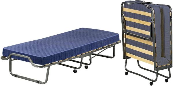 Talamo Italia - Klappbett Priscilla, orthopädisches und faltbares Einzelbett, 100 % Made in Italy, inklusive Matratze 80x190 cm