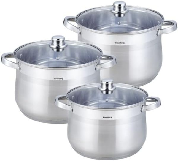 Klausberg Klausberg Töpfe 10,7l 13l 16l Stock Pot KB7178