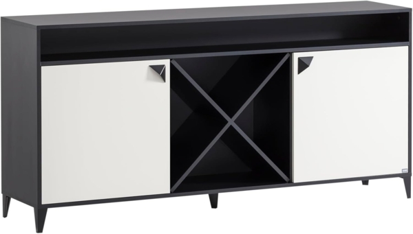 LOOKS BY WOLFGANG JOOP Sideboard Classic, schwarz matt/cremebeige, 179,2 x 39 x 85,8 cm