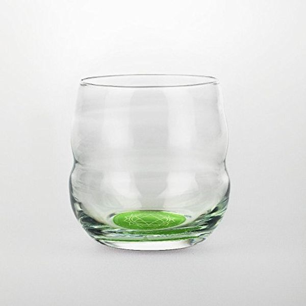 Trinkglas Mythos Chakra Herz/Affirmation Liebe 0,25l - bleifreies Glas