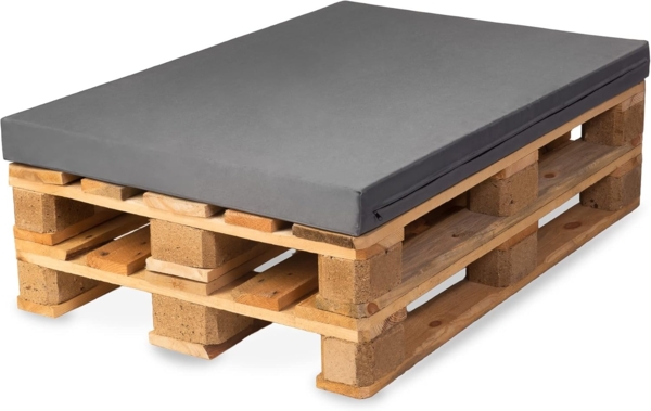 TexDeko Palettenkissen BEZUG (NUR BEZUG) für Palettenpolster, Palettenkissen, In- & Outdoor geeignet, Top Qualität