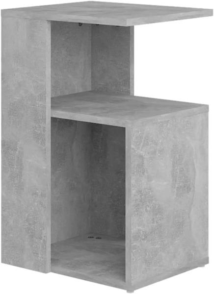 vidaXL Beistelltisch Betongrau 36x30x56 cm Holzwerkstoff 802997