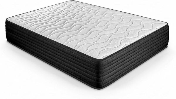 DUÉRMETE ONLINE - Viskoelastische Matratze, wendbar, für Winter-Sommer, mittlere Härte, 30 cm, milbendicht, Anti-bakteriell und hypoallergen, 180x200 cm