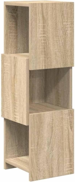 vidaXL Eckschrank Weiß 25,5 x 25 x 80 cm Holzwerkstoff 889815