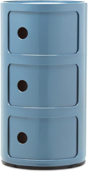 Kartell Componibili, Container 3-fächer, Hellblau