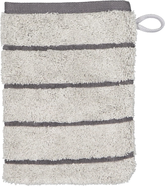 Cawö Handtücher Cawö Waschhandschuh Balance 6232, 77 platin, Baumwolle (1-St)