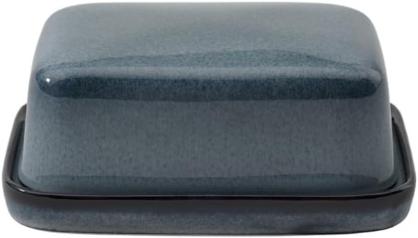 like. by Villeroy & Boch Lave gris Butterdose 15 x 12 x 6,5 cm