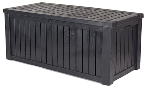 Keter Garten-Aufbewahrungsbox Rockwood 570L Anthrazit 432430