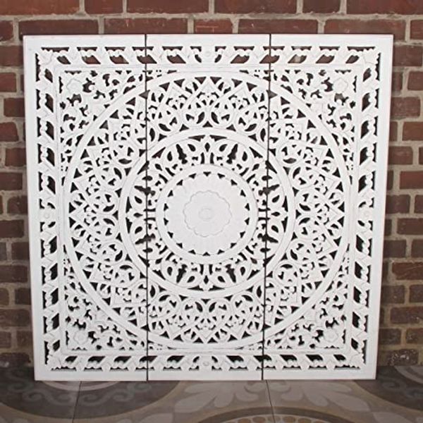 Indisches Holz Mandala Hawa