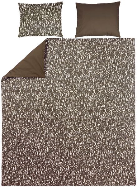 Meyco Cheetah Bettbezug Chocolate 200 x 200 / 220