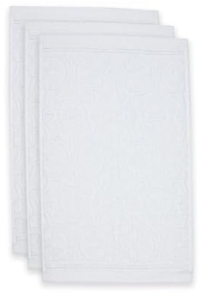 PiP Studio Handtuch Tile Pip White 30X50 Set A 3 Weiß 100% Cotton, terry, 500 GSM 30, Baumwolle (1-St), Handtuch Frottetuch