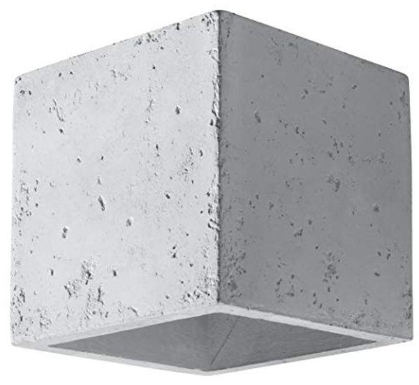Wandleuchte, Beton Grau, UP DOWN, H 10 cm