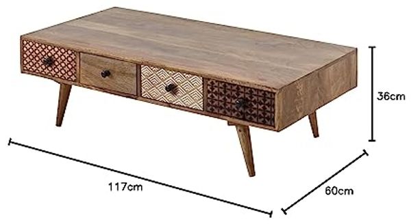 Couchtisch SHARI, ca. 117 x 36 x 60 cm Bild 6