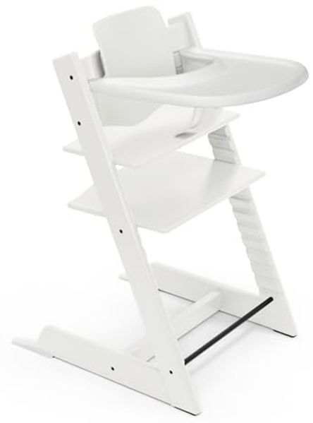 Stokke Hochstuhl Tripp Trapp Hochstuhl mit Stokke Tray, für Kinder im Alter von 6-36 Monaten