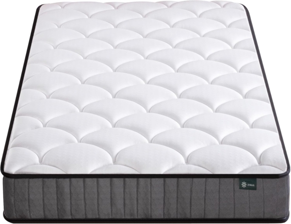 Zinus Hybrid-Matratze, Memory Foam, Weiß, Single Bild 11