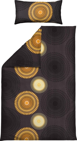 REDBEST Bettwäsche Bettwäsche, Biber, Kreise