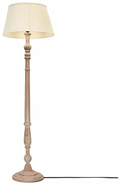 Mirabeau Stehlampe Stehlampe Morten antikbraun/creme