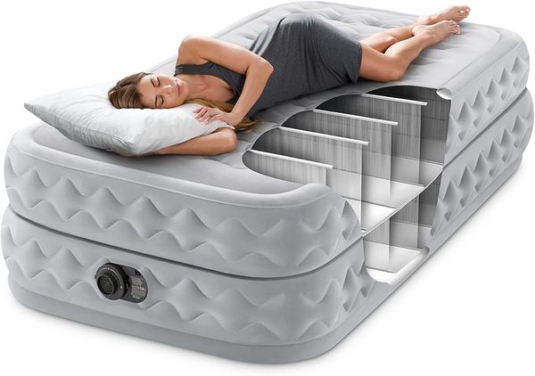 Intex Luftbett Dura-Beam Deluxe Series Supreme Air-Flow Twin 191 x 99 x 51 cm Bild 4