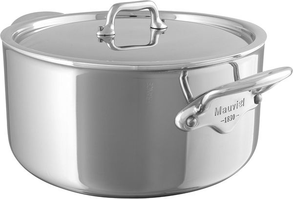 Mauviel Pot with steel lid Cook Style 3. 2 litres Steel