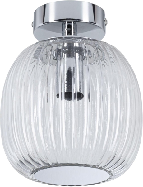 Paulmann 71141 Selection Bathroom Deckenleuchte Ruya Klarglas Chrom E14 IP44