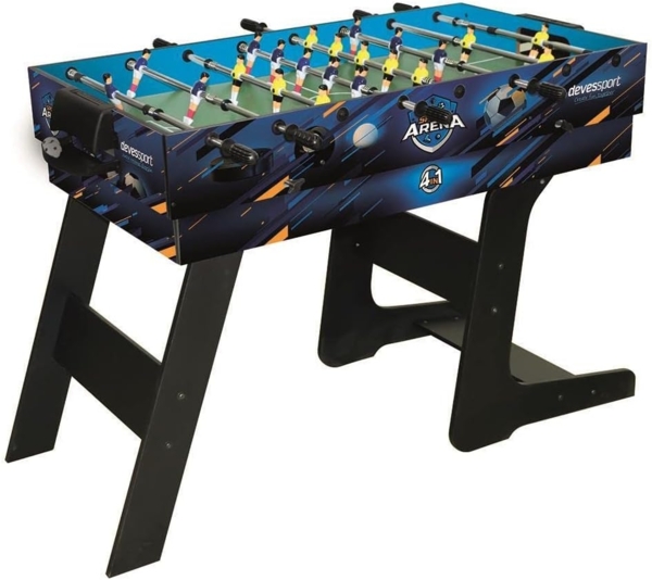 Bigbuy Tischfußballspiel Multispiel-Tisch Biegsam 4 in 1 Holz MDF 115,5 x 63 x 16,8 cm Bild 4