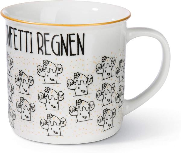 Nici 45017 Tasse Fr dich soll es Konfetti regnen