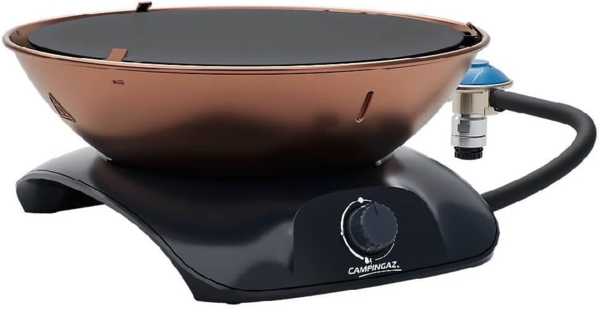 Campingaz '360° Grill Cv', M, Stahl, Aluminium, Kunststoff, braun, 35 x 16 x 35 cm