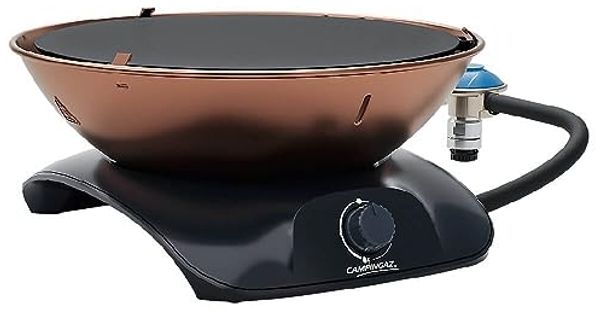 Campingaz '360° Grill Cv', M, Stahl, Aluminium, Kunststoff, braun, 35 x 16 x 35 cm