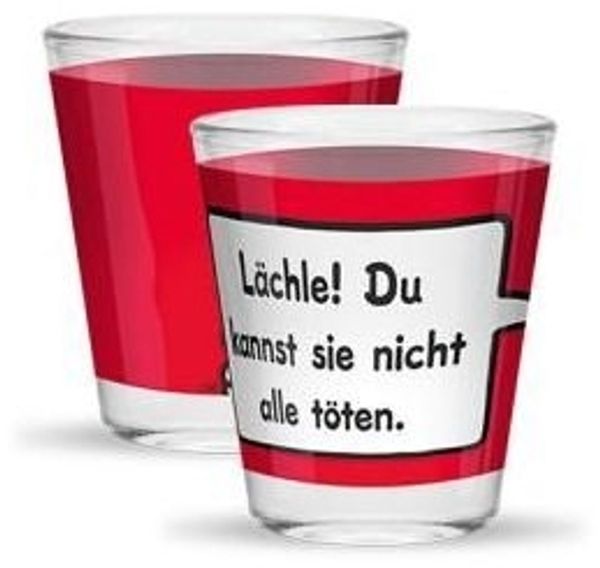 Schnapsglas Lächle 6cl