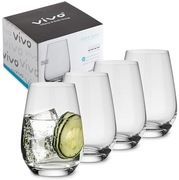 Villeroy & Boch Voice Basic Glas Longdrinkglas 4er Set
