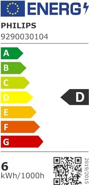 Philips LED Classic E27 WarmGlow Lampe, 60 W, Tropfenform, dimmbar, matt, warmweiß, Weiß Bild 6