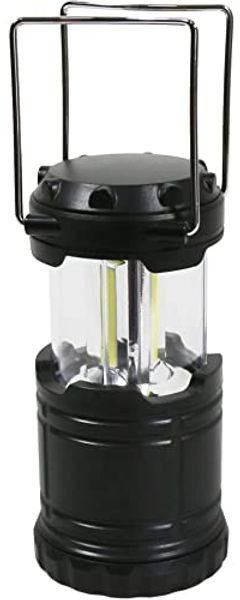 technik@all Tragbare Campinglampe mit faltbarem Griff und 3 COB LEDs