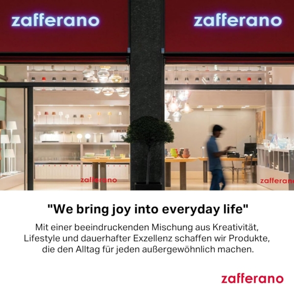 Zafferano, Poldina Micro Lampe mit Glänzendem Chrom-Finish, Kabellose, Wiederaufladbare Tischlampe mit Touch Control, Geeignet für den Innenbereich, Dimmer, 2200-3000 K, Höhe 27,5 cm Bild 9