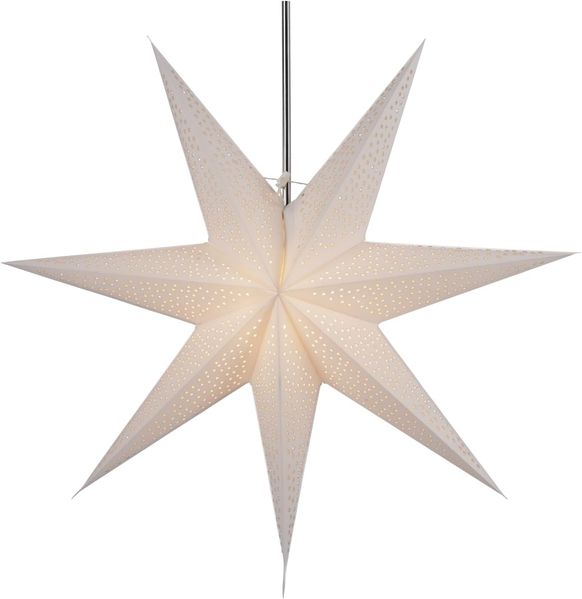 GURU SHOP Faltbarer Advents Leucht Papierstern, Weihnachtsstern 60 cm - Nazar