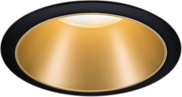 Paulmann No. 93395 Einbauleuchte Cole GU10 max. 10W Schwarz Gold matt