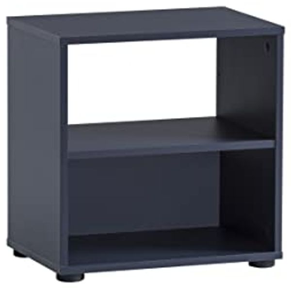 Schildmeyer Regal, Holzwerkstoff, Nachtblau, 48,5 x 33,2 x 50,1 cm