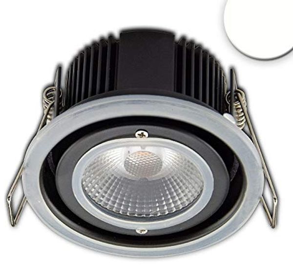 ISOLED LED Einbaustrahler Sys-68, 10W, IP65, neutralweiß, Push oder Dali-dimmbar