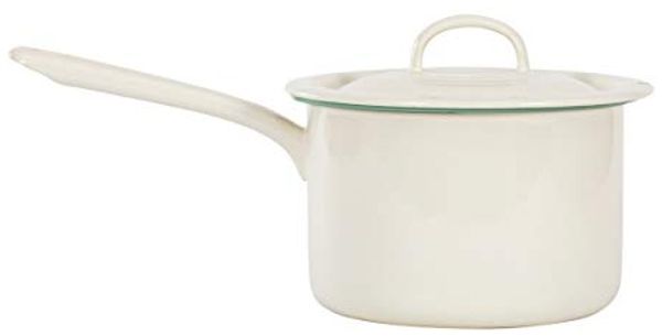 Stielkasserolle mit Deckel, 16cm / 2,3 l, Cream Lux