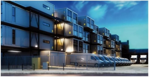 EsyLux EL10810800 AFL Basic 10W 3K weiss LED-Strahler