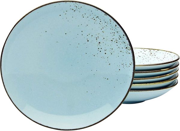 Nature Collection Lightblue, Suppenteller 6-tlg (m
