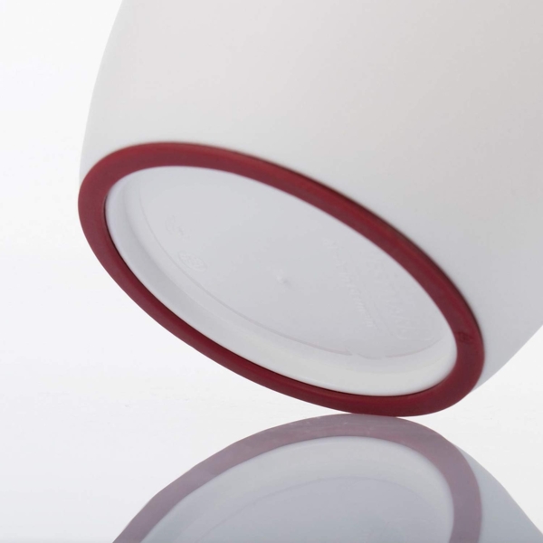 Westmark Koch- und Backset, 4tlg, Quirltopf 1 l, Rührschüssel 3,5 l je mit Deckel, Messkanne 1 l und Teigschaber, Kunststoff/Silikon, Duo, Transparent/Weiß/Rot/Schwarz, 315122E8 Bild 3